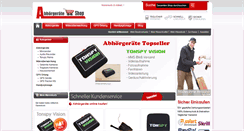 Desktop Screenshot of abhoergeraete.biz