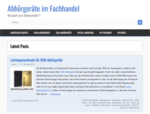 Tablet Screenshot of abhoergeraete.info